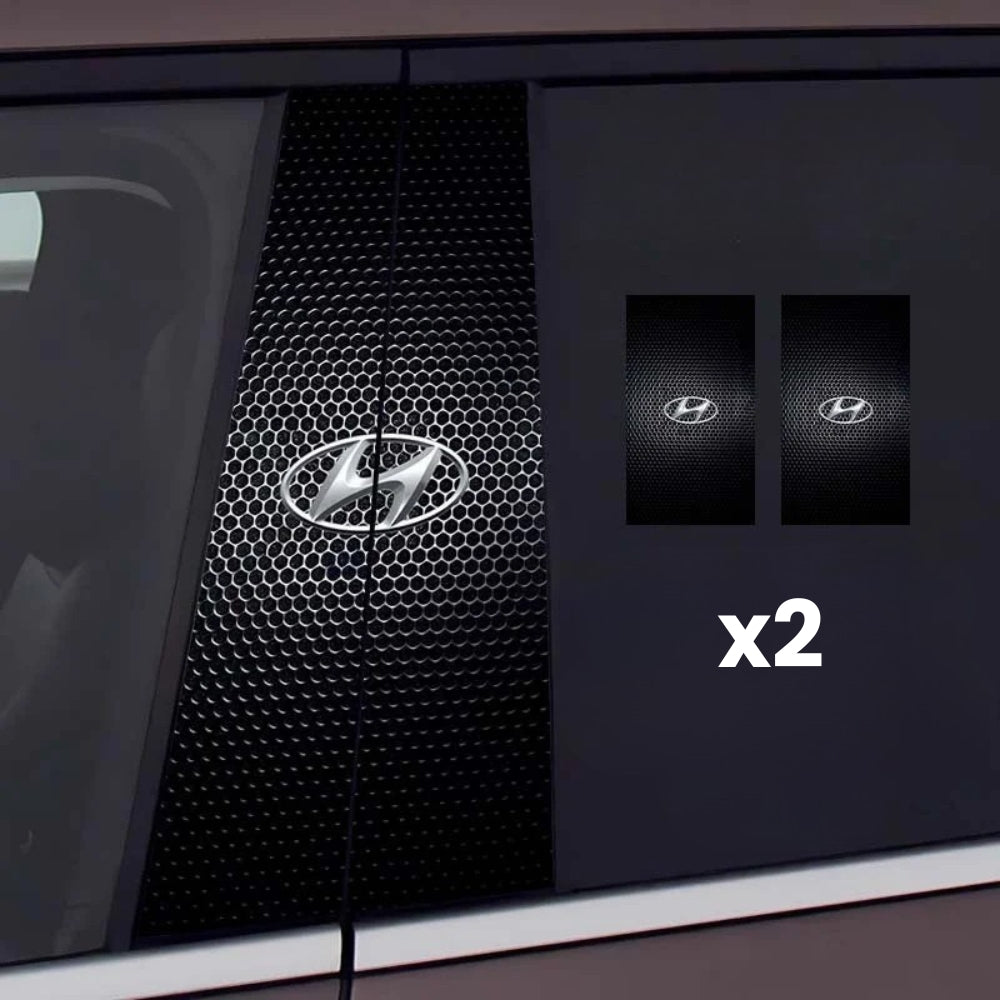 2x Auton ikkunatarrat logolla