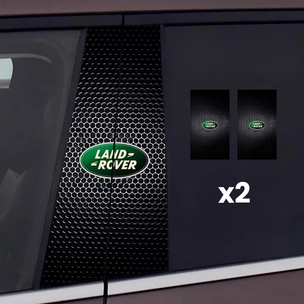 2x Auton ikkunatarrat logolla