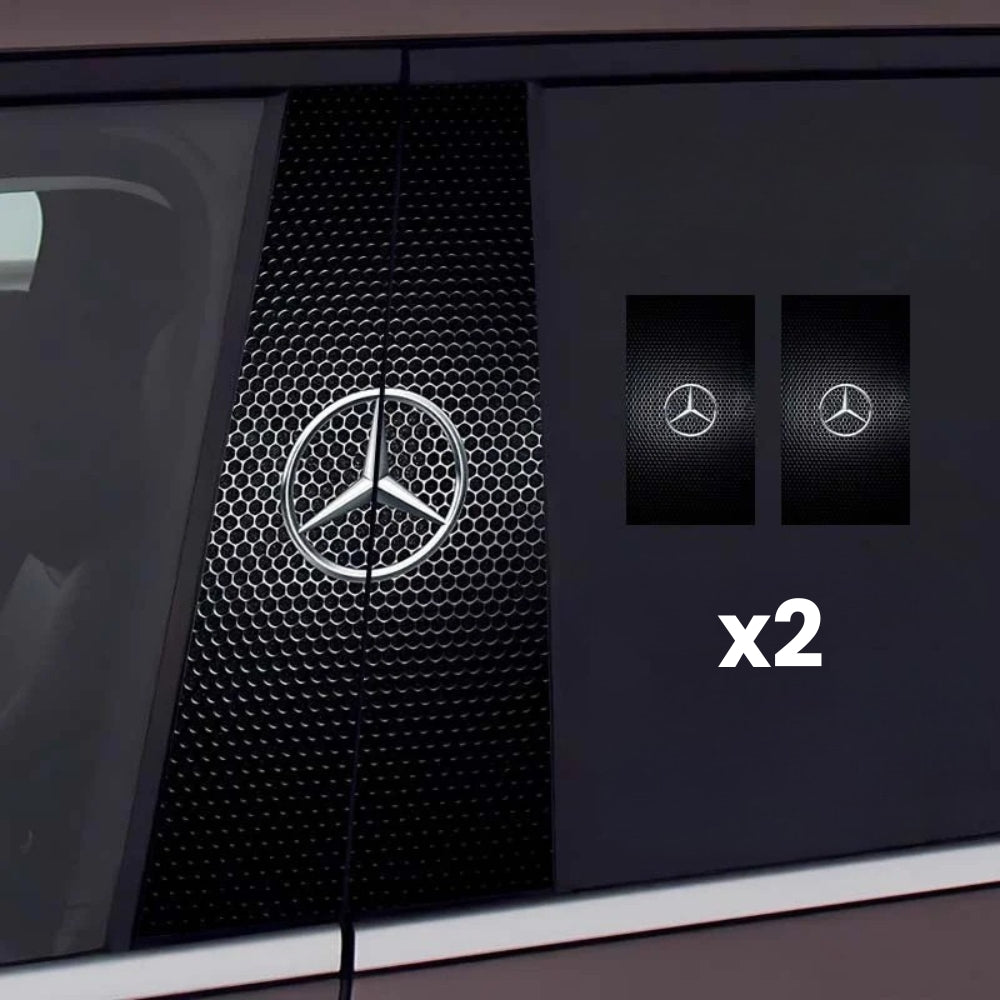 2x Auton ikkunatarrat logolla