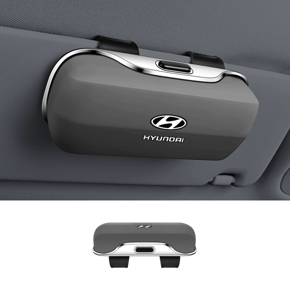 Case de lunettes de soleil de voiture multifonctionnelle