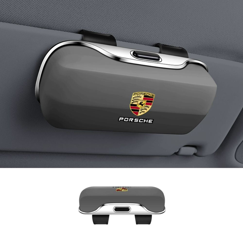 Case de lunettes de soleil de voiture multifonctionnelle