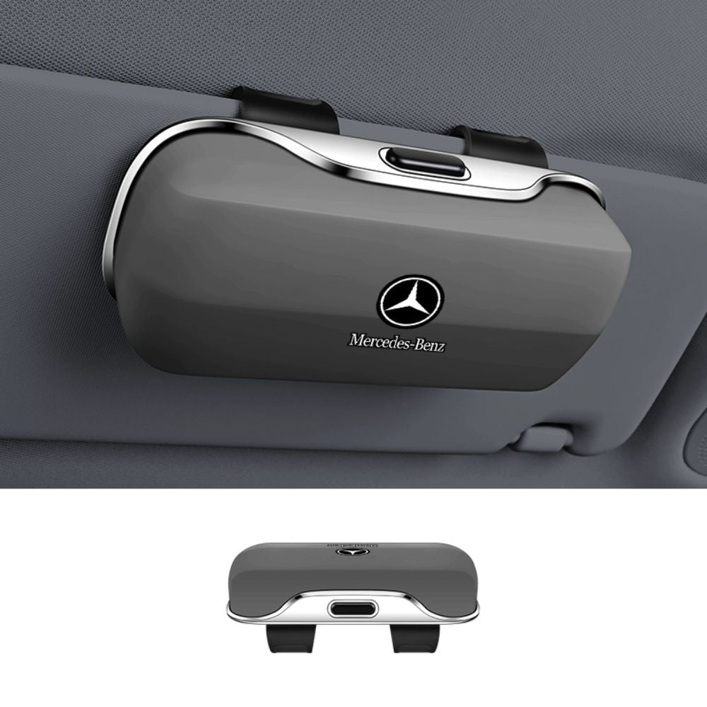 Case de lunettes de soleil de voiture multifonctionnelle