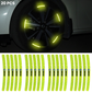 20 Pcs Illuminated Wheel Protector with Logo